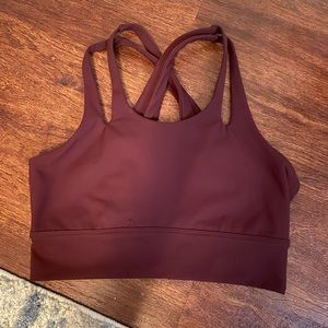 P’tula Kaitlin Sports Bra in Merlot
